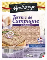 Mängden socker i Terrine de campagne à l'échalote