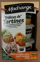 Mängden socker i Délices de tartines méditerranéennes
