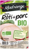 Mängden socker i Mon Rôti de porc BIO