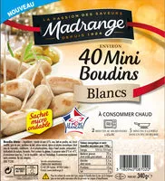 Mängden socker i 40 mini boudins blancs