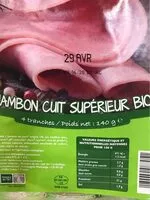 Mängden socker i Jambon Cuit Superieur Bio