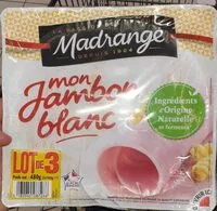 Mängden socker i Mon jambon blanc