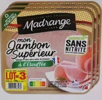 Mängden socker i Mon jambon supérieur à l'étouffee