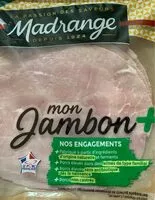 Mängden socker i Mon Jambon + 3tr sans couenne