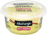 Mängden socker i Délices de Tartines Curry & cranberries