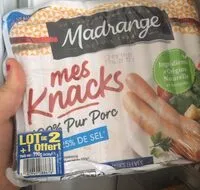 Mängden socker i Knacks