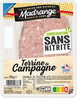 Mängden socker i Terrine de campagne
Conservation sans nitrite