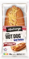 Mängden socker i Mon hot-dog New Yorkais knack, pulled pork & Cheddar