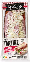 Mängden socker i Ma Tartine Jambon et Mozzarella
