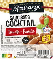 Mängden socker i Mes Saucisses Cocktail Tomate Basilic