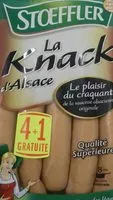 Mängden socker i Knack d'Alsace