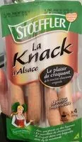 Mängden socker i Stoeffler knack alsacienne