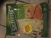 Mängden socker i Flammekueche lardons oignons emmental Stoeffler