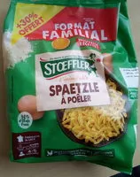 Mängden socker i Spaetzle à poêler