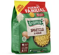 Mängden socker i Spaetzle à poêler 500g + 30%