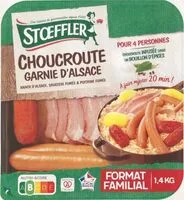 Mängden socker i Choucrout garnie d’Alsace VPF VBF 1400g