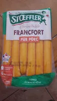Mängden socker i Stoeffler saucisse de francfort 2x6