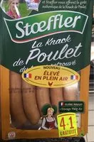 Mängden socker i Knack de poulet