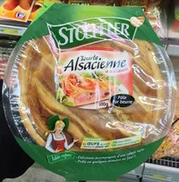 Mängden socker i Tourte Alsacienne à la viande