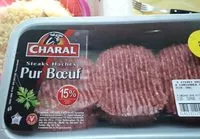Mängden socker i Steaks Hachés Pur Boeuf - 15% MG