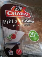 Mängden socker i Viande hachée Charal Prêt à Cuisiner Pur Boeuf