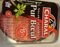 Mängden socker i Steak Hache 15%% 2X125G Ls,
