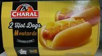 Mängden socker i 2 Hot Dogs saveur moutarde