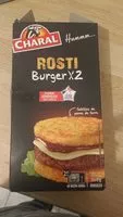 Mängden socker i Rosti burger X2