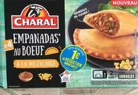 Mängden socker i Empanadas au boeuf tomate mozza