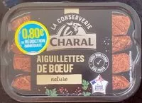 Mängden socker i Aiguillettes de bœuf Nature