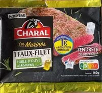 Mängden socker i Faux-filet Huile d'olive et Romarin