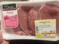 Mängden socker i 4 Côtes de Porc sans Os