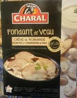 Mängden socker i Fondant de Veau - Crème de Normandie, Pleurotes et Champignons de Paris