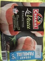 Mängden socker i Paupiettes de veau