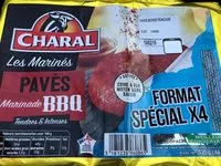 Mängden socker i pavés marinade bbq