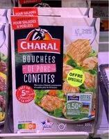 Mängden socker i Bouchées de porc confites