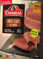 Mängden socker i Roti cuit de boeuf Charal