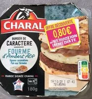 Mängden socker i Charal Burger de caractère