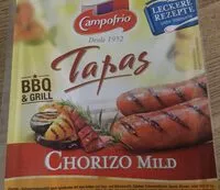 Mängden socker i Chorizo Mild TK