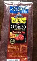 Mängden socker i Chorizo Extra Fort