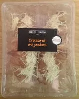 Mängden socker i Croissant au jambon