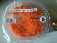 Mängden socker i Carottes râpées maraîchères 