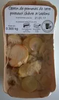Mängden socker i Gratin de pommes de terre poireaux chèvre et lardons