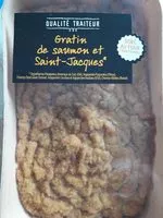 Mängden socker i 300G Gratin Saumon Saint Jacques Stalaven