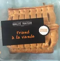 Mängden socker i Friand croustillant à la viande