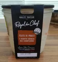 Mängden socker i Filets de poulet & risotto cremeux de champignons