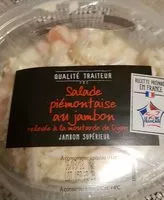 Mängden socker i Salade piemontaise au jambon