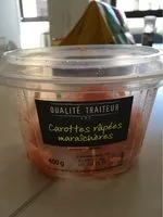 Mängden socker i Carottes râpées maraîchères