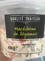 Mängden socker i Macedoine de legumes -  mayonnaise