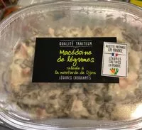 Mängden socker i Macédoine de légumes qualité traiteur